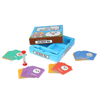 Jeu de société en carton personnalisé pour enfants avec cartes et impression de logo pour le divertissement des enfants