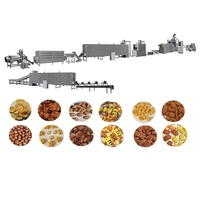 Ligne de production automatique de céréales électriques pour petit-déjeuner, équipement de moulin à farine de boulangerie en acier inoxydable 304, capacité 150 kg/h