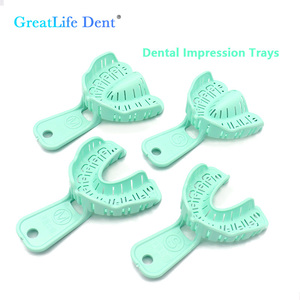 Greatlife Dent Plateaux dentaires jetables, plateaux d'empreinte et d'implantation jetables, plusieurs tailles disponibles <span class=keywords><strong>pour</strong></span> usage clinique oral - Product Image 2