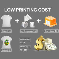 Impresora Digital de Camisetas Totalmente Automática Nataly A3 DTF XP600 con Cabezal XP600, Impresora de Película PET con Tinta Eco Solvente Todo en Uno, 1 Año de Garantía