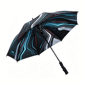 Paraguas de Golf con Logotipo Personalizado, 68 Pulgadas, Resistente al Viento, Paraguas Transparente - Product Image 6