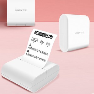 เครื่องพิมพ์ความร้อน 57x30 มม. USB แบบพกพาขนาดเล็กสำหรับการพิมพ์การสอนการบ้าน - Product Image 2