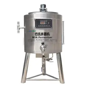 Ice cream mix flash uv milk tank jam ultrasonic tube batch freezer gas milk pasteurizer price