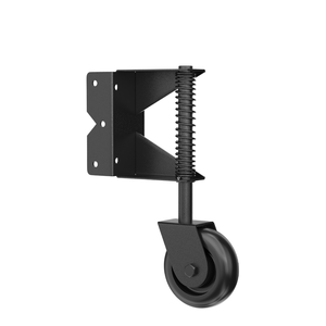 Modern <b>Spring</b>-loaded <b>Door</b> Casters Screw Heavy-Duty Wheels Carbon Steel Lifetime Warranty for Wooden <b>Doors</b> PVC Fences <b>Door</b> - Product Image 1