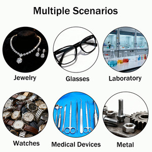 스테인리스 스틸 초음파 세척기 6.5L 대용량 가열 초음파 세척기 치과 장비 보석 실험실용 - Product Image 4