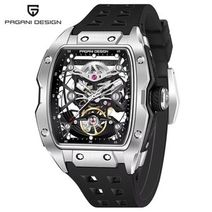 นาฬิกาข้อมือผู้ชาย Pagani Design รุ่น PD-S018 ระบบออโตเมติก สายไนลอน กันน้ำ 30 เมตร เข็มเรืองแสง - Product Image 1