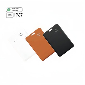 Trend IOS MFi-zertifiziertes wiederauf lad bares Anti-Lost-Gerät GPS-Locator Smart Wallet Tracker-Karte Kunststoff IOS MFi Find My Tag - Product Image 1
