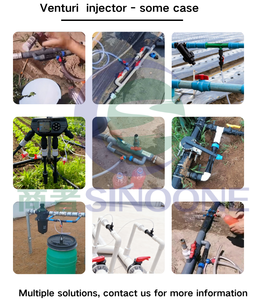 SINOONE 2インチBSPスレッドUPVC DN50混合ガスおよび液体ベンチュリエジェクタースロートパイプノズルオゾン発電機用 - Product Image 5