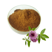 Extrait de Trèfle Rouge Naturel en Gros, Poudre d'Isoflavones Totales, Qualité Alimentaire, Extrait Végétal, Échantillon Gratuit Disponible