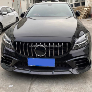 สปอยเลอร์หน้า ลิ้นกันชนหน้า สำหรับรถยนต์เมอร์เซเดส-เบนซ์ ซี คลาส W205 ปี 2015-2018 - Product Image 4