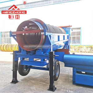 Altın madenciliği için komple hat 50 tph mobil trommel altın yıkama tesisi - Product Image 4