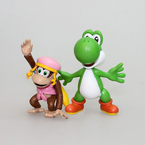 4 styles, lot de 6 figurines d'action Marios, <span class=keywords><strong>Luigi</strong></span>, Princesse Peach, Toad, Bowser, Yoshi, Daisy, Wario, mini jouets en PVC, cadeau d'anniversaire pour enfants - Product Image 4