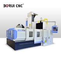 Centre d'usinage à portique CNC 5 axes BR1316 avec système de contrôle Fanuc et broche taïwanaise, fraiseuse CNC