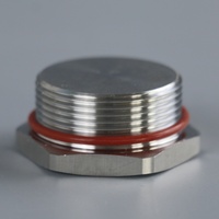 2025 acier au carbone de haute qualité M32X1.5 prise hexagonale filetée prise d'obturation IP66/IP68 étanchéité antidéflagrante pour presse-étoupes