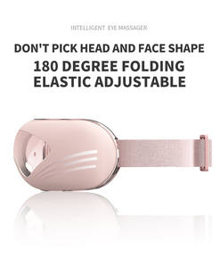 Masque oculaire intelligent pour soulager la fatigue oculaire et les migraines, avec vibration, compresse chaude, masseur oculaire visuel 4D - Product Image 5