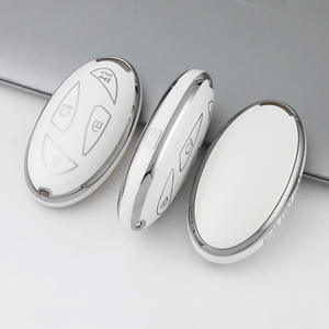 เคสกุญแจรถยนต์ TPU นุ่ม พรีเมียม น้ำหนักเบา สำหรับ Tucson IONIQ 6 Sonata Elantra พร้อมพวงกุญแจ - Product Image 2