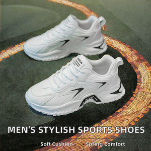 Calzado Deportivo Masculino de Alta Calidad y a la Moda, para Correr, de Fibra Sintética Ultrafina, con Amortiguación, para Baloncesto y Ocio - Product Image 2