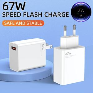 Cargador <span class=keywords><strong>Xiaomi</strong></span> de 67W Compatible con Estándares Europeos/Americanos, <span class=keywords><strong>Kit</strong></span> de Adaptador de Carga Rápida para Teléfonos Redmi - Product Image 3