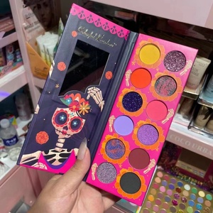 Mini Palette d'ombres <span class=keywords><strong>à</strong></span> paupières pour halloween, 12 nuances nacrées mates - Product Image 4