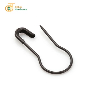 <span class=keywords><strong>Épingle</strong></span>s <span class=keywords><strong>à</strong></span> calebasse en laiton massif de 22mm <span class=keywords><strong>épingle</strong></span> de sûreté en forme de poire de couleur <span class=keywords><strong>noire</strong></span> en Stock pour accessoire de couture bricolage - Product Image 4
