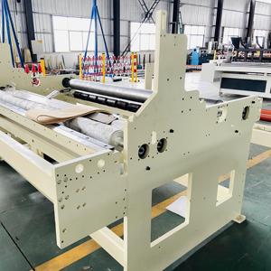 Machine de fabrication de rouleaux de papier hygiénique de grande capacité entièrement automatique avec PLC et roulement pour les idées de petites entreprises - Product Image 2