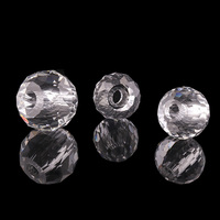 Lustre en cristal K9 transparent vente en gros, boule de cristal à facettes pour lampe de porte, décoration de la maison, livraison gratuite