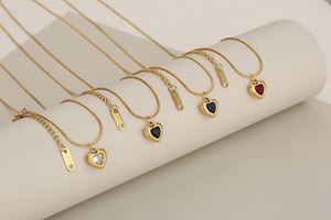 สร้อยคอโซ่ทำจากสเตนเลสสตีลแฟชั่นสำหรับผู้หญิงขายส่ง - Product Image 4