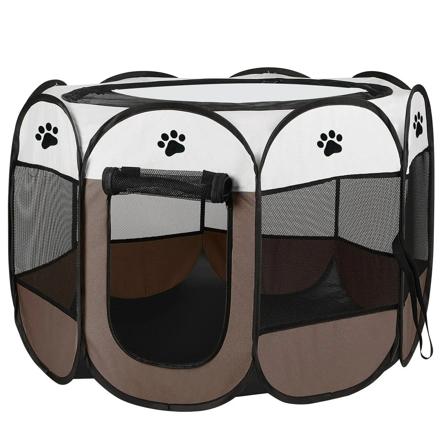 Nuovo prodotto Pet Pink Dog Cat Bed Camping Bohemian Pop Up tenda da esterno pieghevole