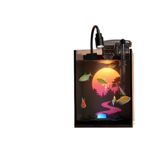 Ensemble d'aquarium de bureau ultra-clair de la série Dark Crystal, d'Amérique du Sud - Product Image 1