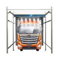 Lave-auto électrique intelligent entièrement automatique Siège à pièces Machine intelligente Design industriel Garage sans eau Libre-service