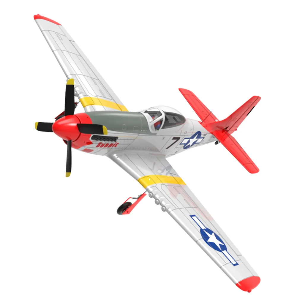 Volantex 768-1 P51 PNP Brushless Warbird बिजली के आर सी विमान खिलौना ईपीओ फोम रिमोट कंट्रोल लड़ाकू विमान मॉडल खिलौना