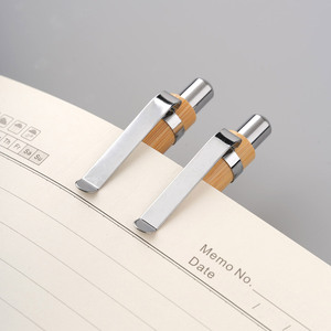 Stylo à bille promotionnel avec impression de logo personnalisé, stylo-plume en bois à gravure personnalisée avec impression de logo sur mesure - Product Image 3