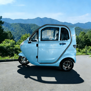 สกู๊ตเตอร์ไฟฟ้าแบบมีหลังคา 3 ล้อ รุ่นท็อปแฟชั่น ความเร็วสูงสุด 45 กม./ชม. พร้อมแบตเตอรี่ตะกั่วกรด 60V 58AH หรือลิเธียม คับเบนโรลเลอร์ - Product Image 2