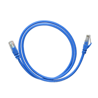 Cable de Red Ethernet Gigabit LAN CAT6 Azul de 1M de SIPU (PJ45), Cable de Conexión UTP Compatible con CAT5 y CAT5e