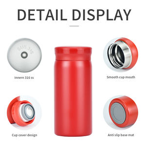 Watersy High Quality 200ML/<b>300ML</b> Mini Pocket Stainless Steel Cup Vacuum Thermo Flask <b>Bottle</b> Double Wall <b>Water</b> <b>Bottle</b> - Product Image 3