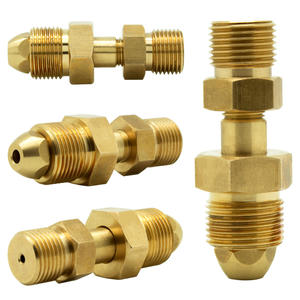 Regulador de <span class=keywords><strong>CO2</strong></span> a tanque de nitrógeno, adaptador de salida de cerveza <span class=keywords><strong>Kegerator</strong></span>, convertidor de rosca W21.8, CGA320 o G5/8 - Product Image 6