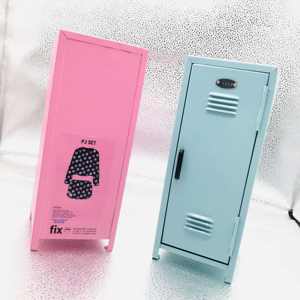 ガールズ ピンク スモール メタル Ellie キャビン ストレージ ピンク ミニ ロッカー おもちゃ キッズ カジノ キャッシュ ボックス - Product Image 2