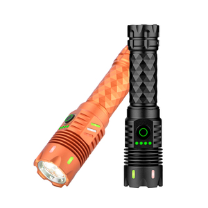 Lampe torche tactique 7500LM, portée 1000m, magnétique, étanche, pour camping, randonnée, patrouille, rechargeable USB-C, LED - Product Image 1