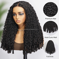Peluca de cabello humano virgen rizado birmano vietnamita sin procesar, HD sin pegamento, peluca frontal de encaje completo 13x6, encaje fundido en la piel, proveedor mayorista