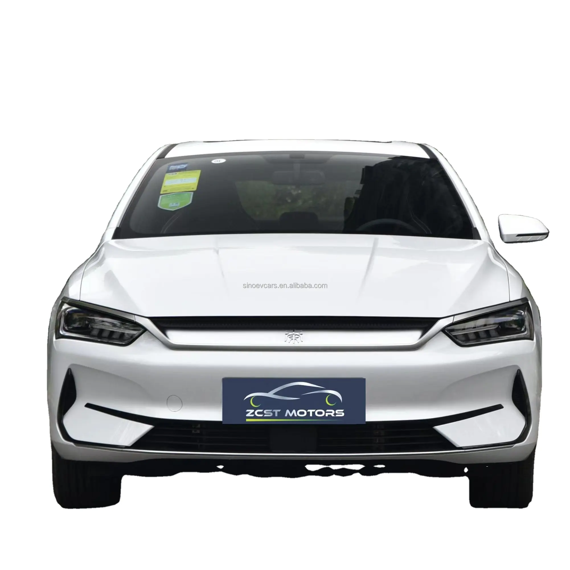 Byd Qin Plus EV, 5 мест, компактный автомобиль, такси, завод напрямую поставляет новый автомобиль, Подержанный автомобиль, для продажи, светодиодный электрический седан, кожа, темный R17