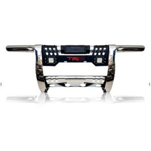 กันชนหน้าเหล็กแบบใหม่พร้อมโรลบาร์สำหรับรถตู้ไฮเอซ KHD200 ปี 2005-2018 อัพเกรดอะไหล่รถยนต์ ขนาดกว้าง 1880 สำหรับหลังคาสูง - Product Image 5