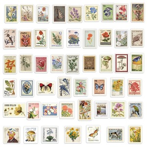 50 Piezas/Juego de Pegatinas de PVC Laminadas Impermeables Personalizadas para Decoración de Fundas de Teléfono, Cuadernos y Manualidades - Product Image 3