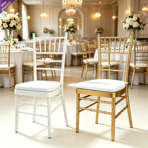 Chaise Chiavari en bambou pour jardin, mobilier d'extérieur en gros pour mariage et repas - Product Image 1