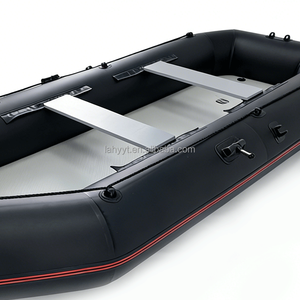 <span class=keywords><strong>Bateau</strong></span> de pêche gonflable en PVC Hailebao, <span class=keywords><strong>moteur</strong></span> électrique/à essence 4HP, capacité de 5 personnes, pour la dérive, le surf, les lacs et les rivières - Product Image 3