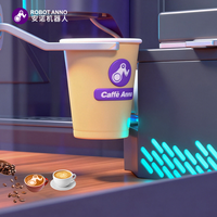 Kiosque à café robotisé avec impression automatique |   Service de boissons chaudes et froides 24h/24 et 7j/7