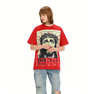 เสื้อยืด NFC Scan Clothing ลำลองผู้ชาย คุณภาพสูง พิมพ์ลายดาว Hells แขนสั้น แขนยาว ผ้าฝ้าย 1.1  รุ่น Baping Tee Shirt 1 1 - Product Image 1