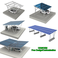 Fabrication d'acier et assemblage de boulons sur mesure pour structure de carport photovoltaïque d'usine