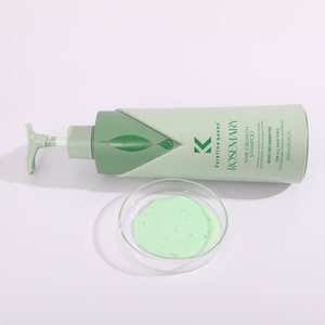 Masque capillaire à la biotine sans sulfate, naturel, marque privée, huile de romarin, produit capillaire - Product Image 3