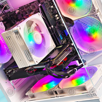 R5 1500X RX 580 DDR4 RGB A320 Motherboard AM4 Full Gaming Pc CUSTOM Computer Set Equipment Desktops Wholesale Build Pc
