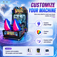 Jeu d'arcade de tir commercial Legend Dragon 2 joueurs, équipement de divertissement pour opérateurs d'arcades et entreprises de loisirs familiaux (FEC)